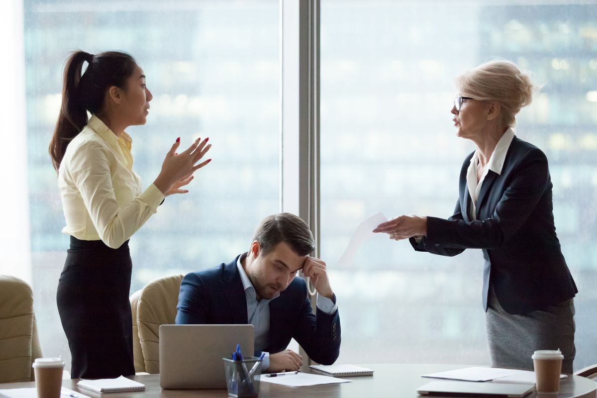 The Boss Blames Others